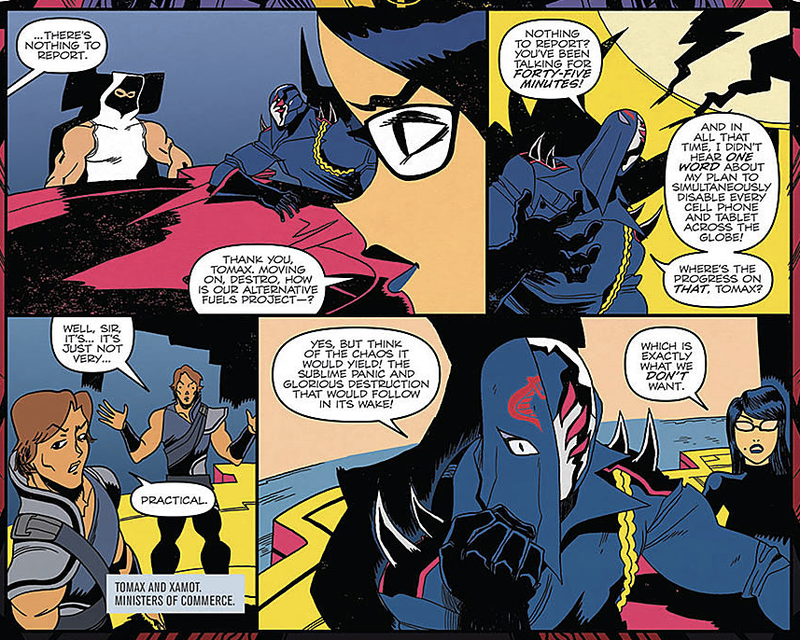 Illustration for article titled G.I. Joe: Deviations makes Cobra Commander’s victory a laughing matter